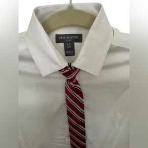 Boys Dress shirt with clip tie